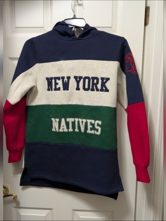 Kith Other - Kith | New York Natives Hoodie Size Small S Long Colorblock Street wear
